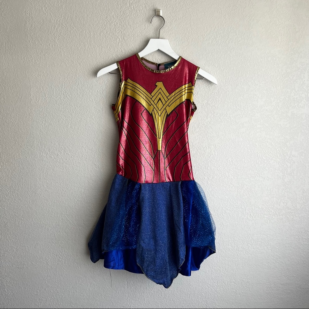 Kids large wonder women Halloween costume by Justice league